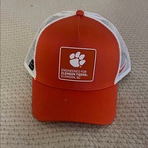 Clemson Tigers Orange and White Trucker Hat